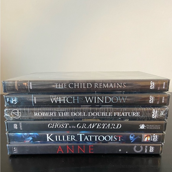 Horror Movie Lot of 6 DVDs NWT - Picture 1 of 9